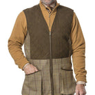 Laksen Grouse Tweed Shooting Vest - Glenogil - William Powell