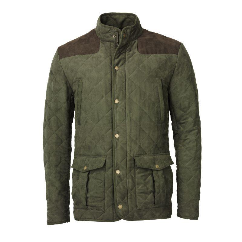 Laksen Hampton Quilted Mens Jacket - Olive - William Powell