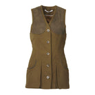 Laksen Lady Broadland Moleskin Shooting Vest - Bronze - William Powell