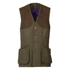 Laksen Leith Mens Tweed Shooting Vest - Kirkton Tweed - William Powell