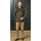 Laksen Leith Mens Tweed Shooting Vest - Kirkton Tweed - William Powell