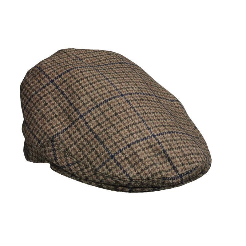 Laksen Limited Edition Mens Tweed Flat Cap - Castlewood - William Powell