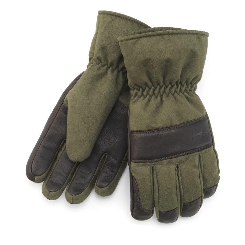 Laksen Montana Gloves - Green/Brown - William Powell