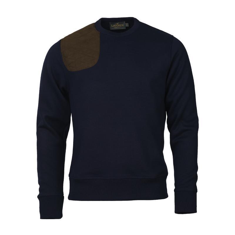 Laksen Newcombe Mens Jumper - Navy - William Powell