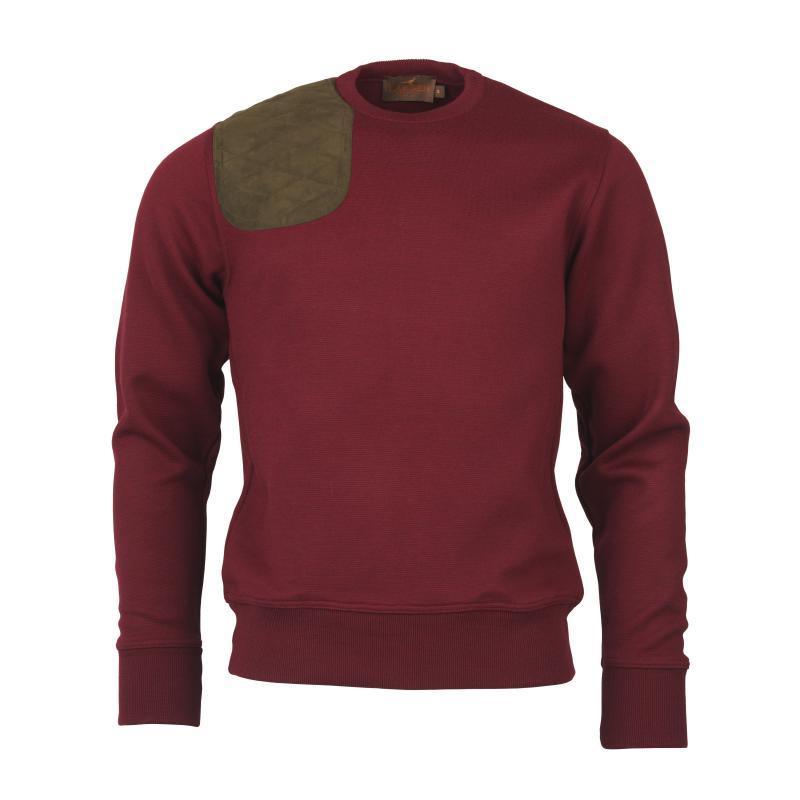 Laksen Newcombe Mens Jumper - Rosewood - William Powell