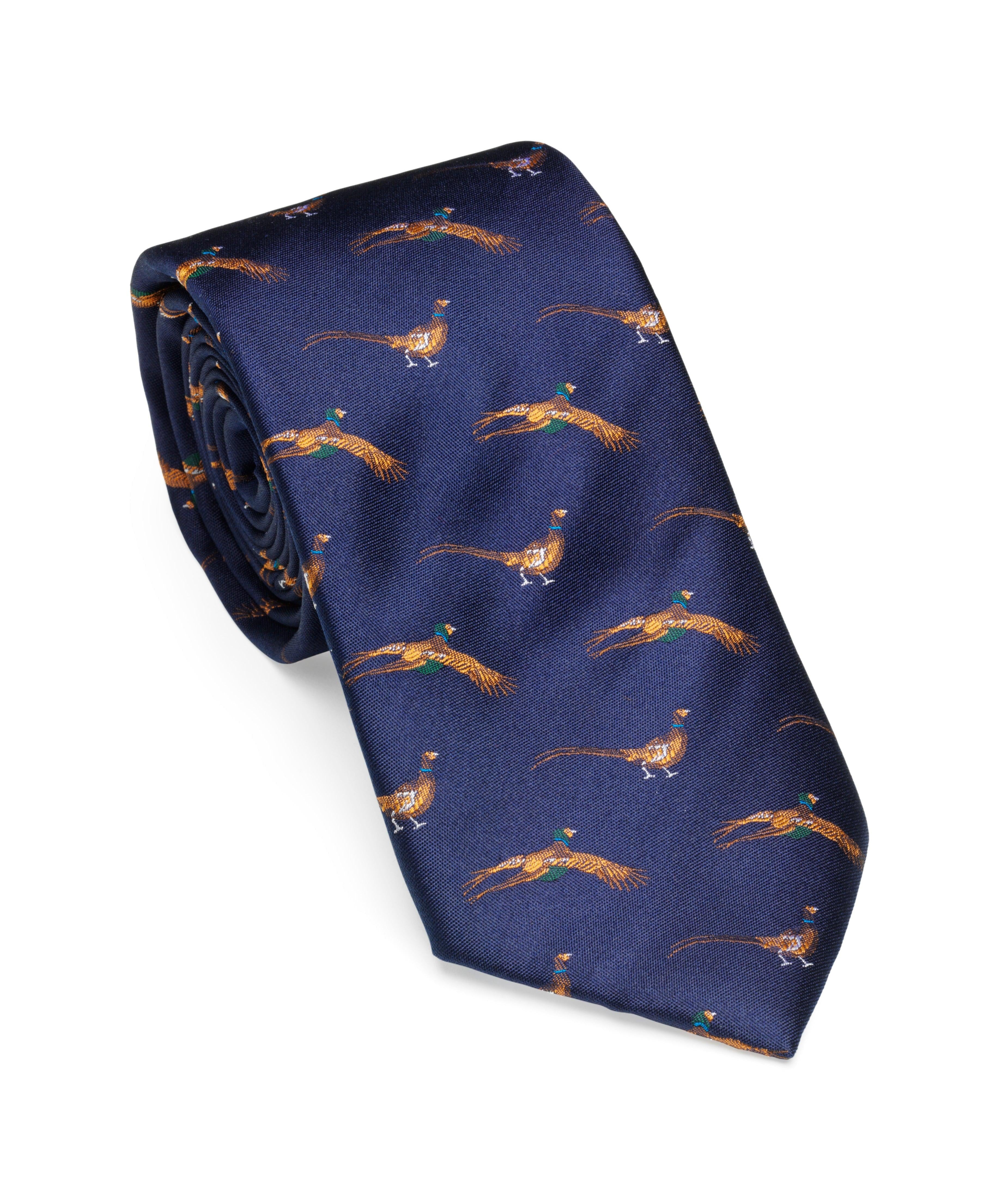 Laksen Pheasant Mens Tie - Old Navy - William Powell