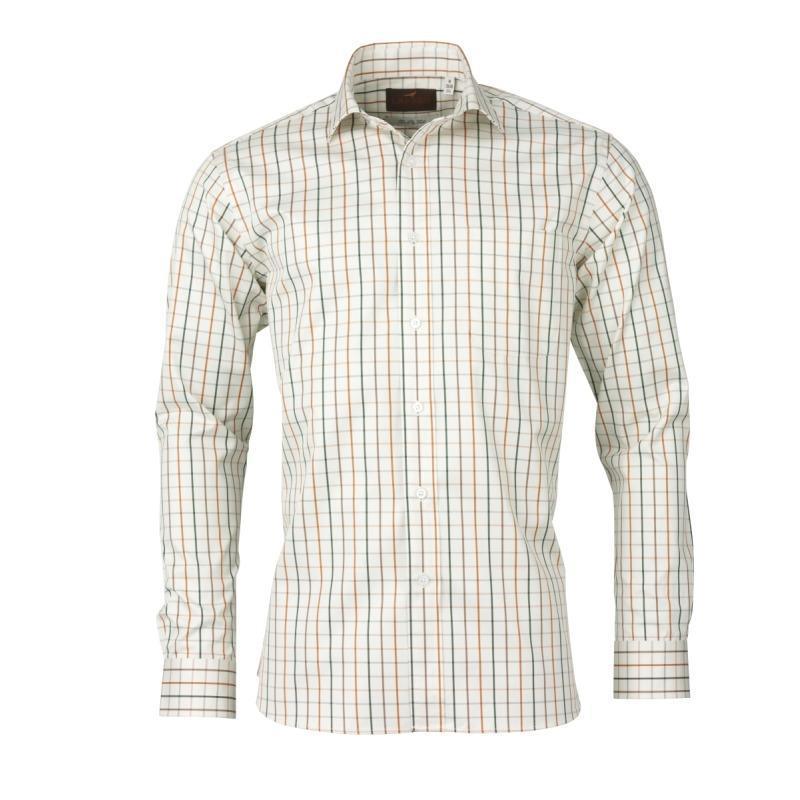Laksen Phil Tattersall Shooting Shirt - Forester / Lava - William Powell