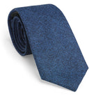 Laksen Tweed by Lovat Mill Mens Tie - Midnight - William Powell