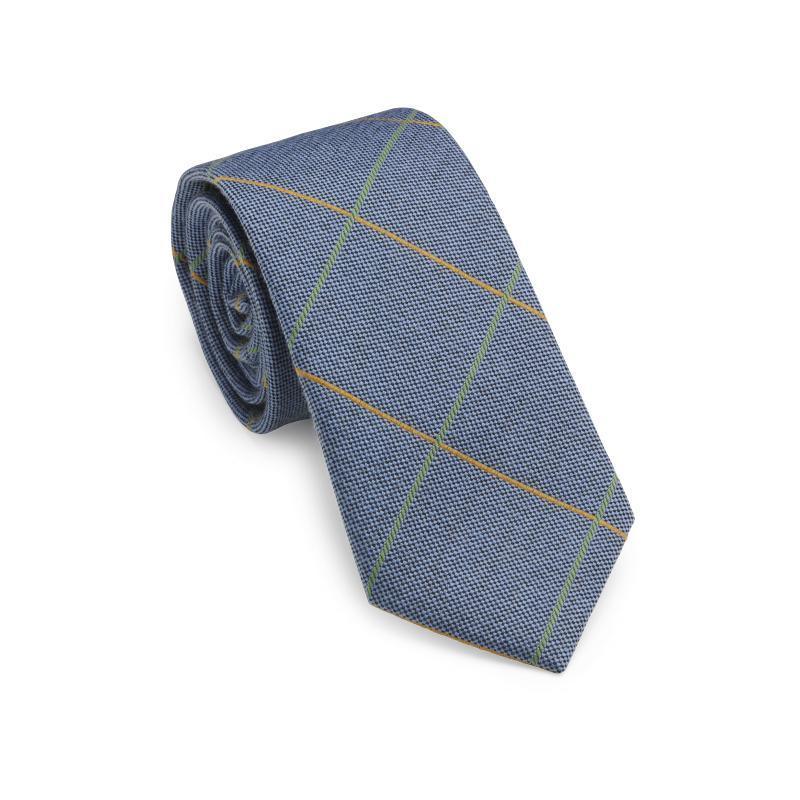 Laksen Tweedy Mens Tie - Cornflower - William Powell