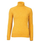 Laksen Westminster Ladies Lambswool Roll Neck - Gorse - William Powell