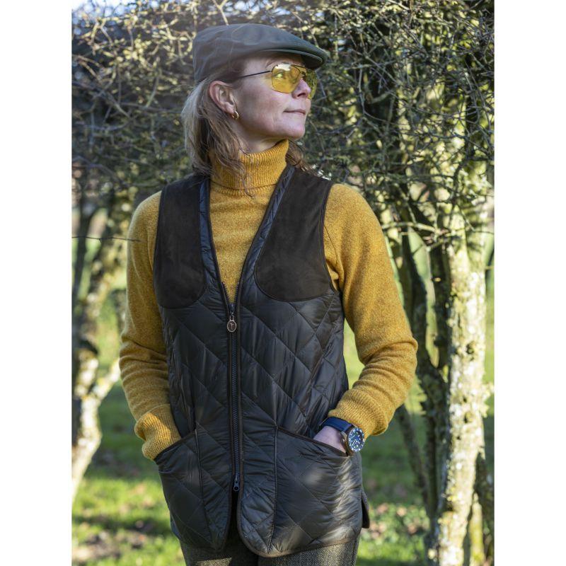 Laksen Westminster Ladies Lambswool Roll Neck - Gorse - William Powell