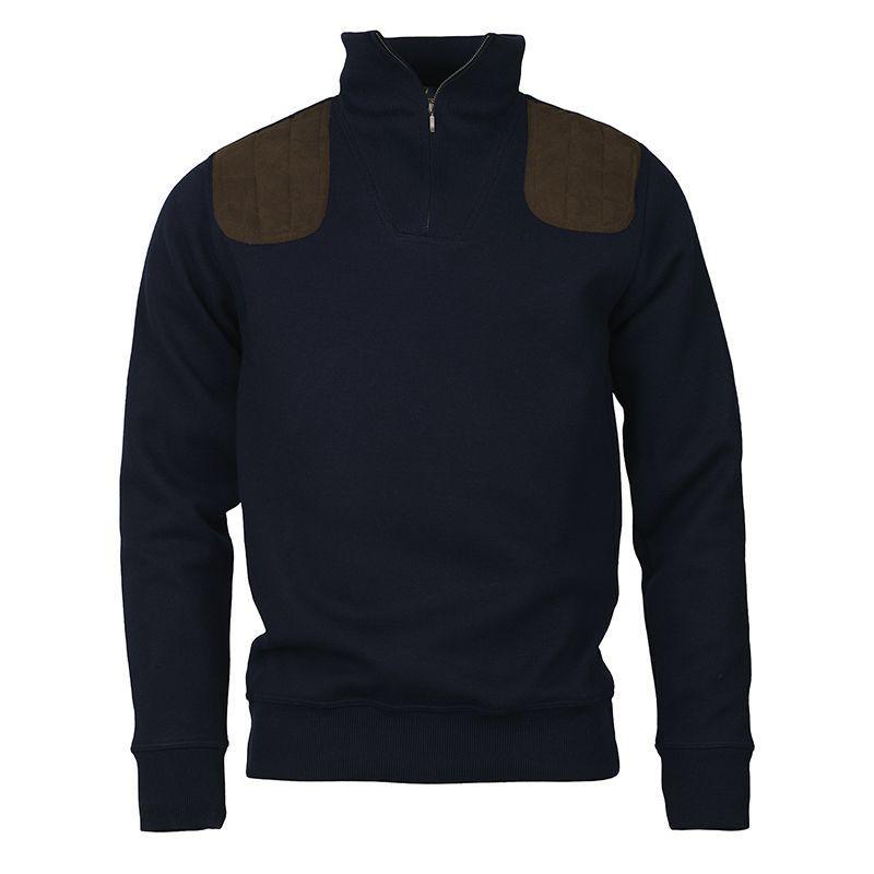 Laksen Windsor Windproof Mens Knit - Navy - William Powell