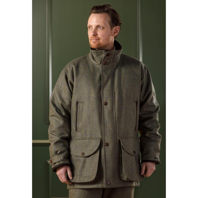 Laksen Wingfield CTX Waterproof  Mens Tweed Coat - Laird Tweed - William Powell