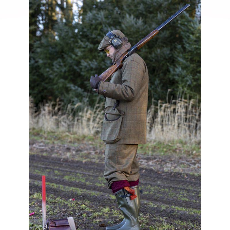 Laksen Wingfield CTX Waterproof Mens Tweed Coat - Woolston Tweed - William Powell