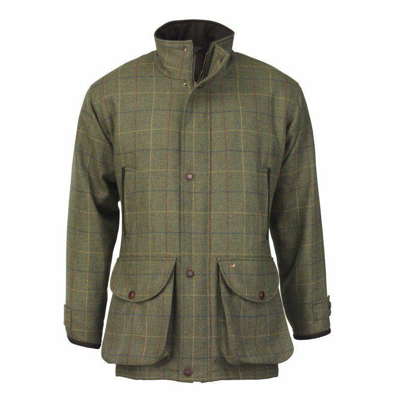 Laksen Wingfield CTX Waterproof Tweed Coat - Woodhay Tweed - William Powell