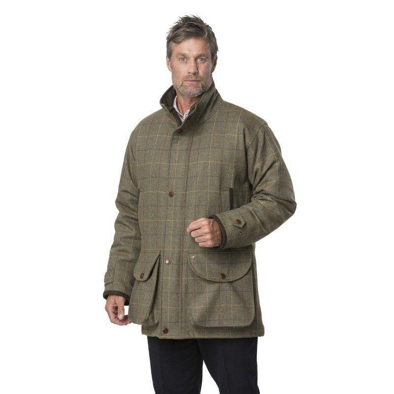 Laksen Wingfield CTX Waterproof Tweed Coat - Woodhay Tweed - William Powell