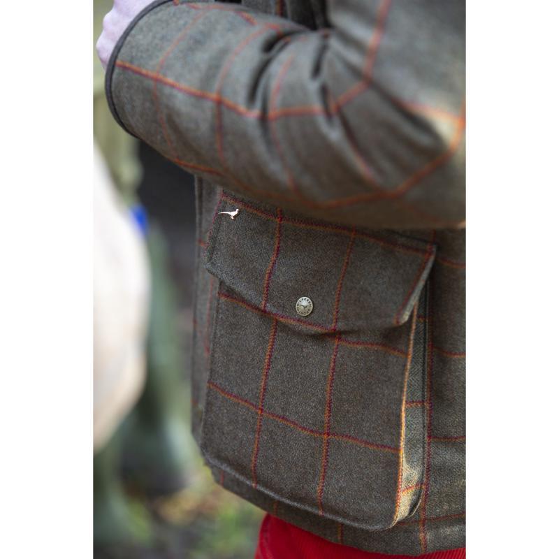 Laksen Wingfield CTX Waterproof Tweed Mens Coat - Clyde Tweed - William Powell