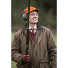 Laksen Wingfield CTX Waterproof Tweed Mens Coat - Clyde Tweed - William Powell