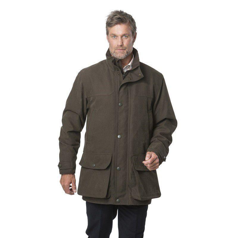 Laksen Wingfield Ultralight CTX Waterproof Coat - Dark Olive - William Powell