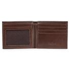 Le Chameau Bifold Leather Mens Wallet - Marron Fonce - William Powell