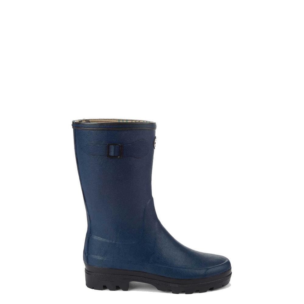 Le Chameau Giverny Bottillon Jersey Lined Ladies Willington Boot - Marine - William Powell