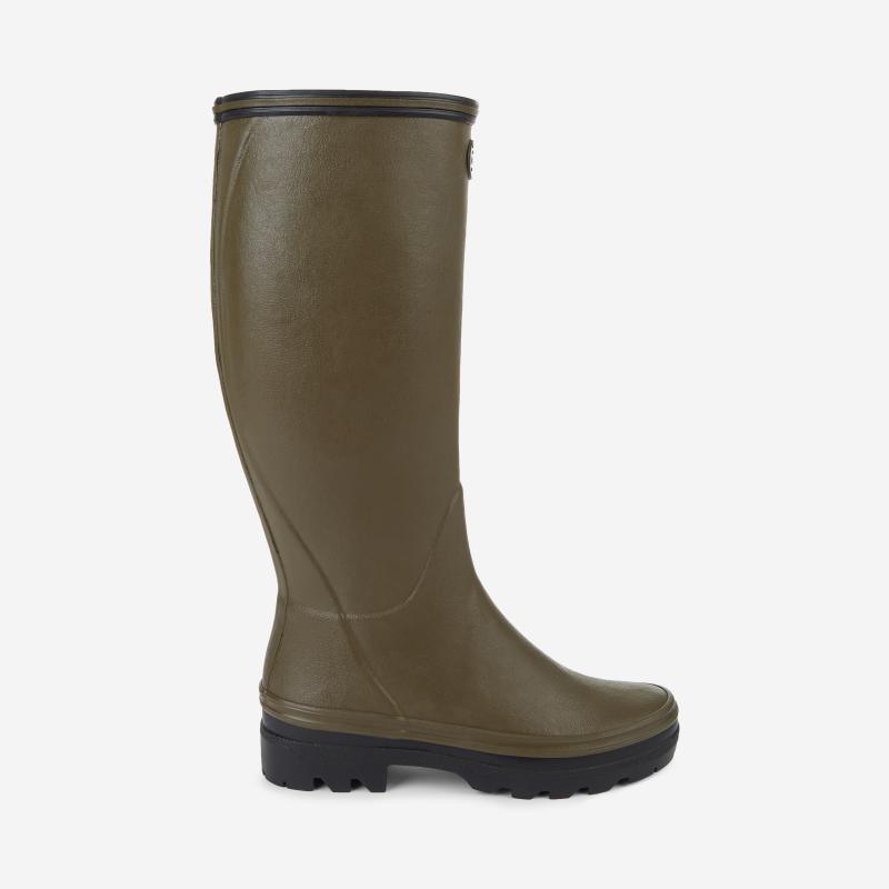 Le Chameau Giverny Jersey Lined Ladies Boot - Vert Chameau - William Powell