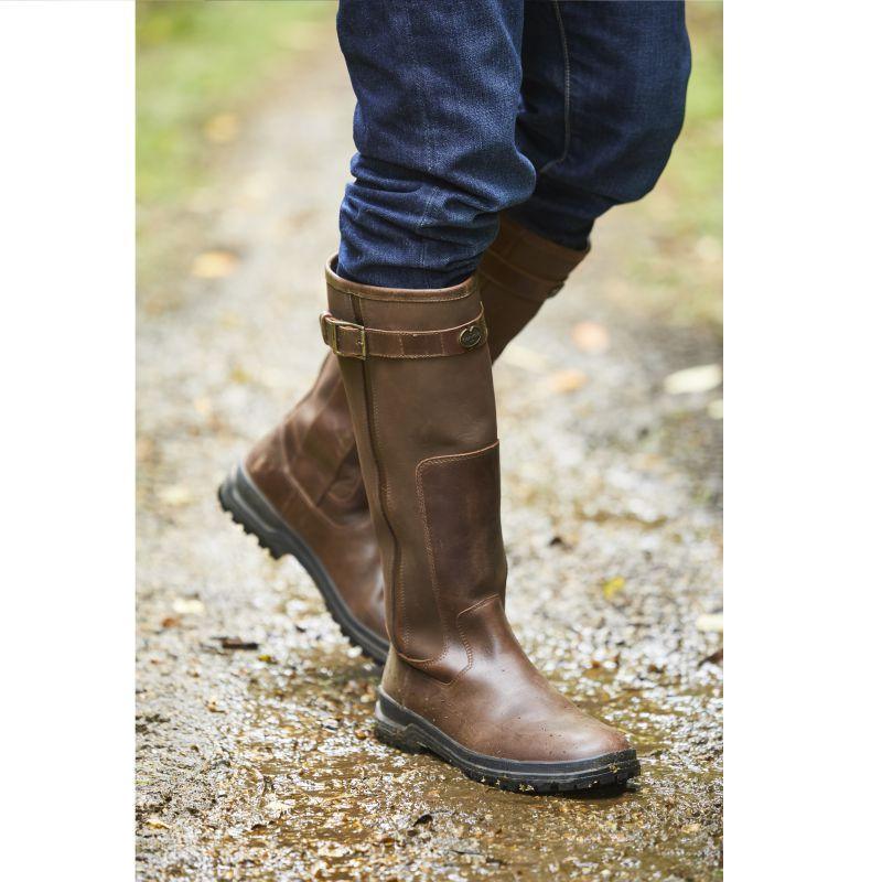 Le Chameau Jameson LCX Waterproof Wide Fit Ladies Boot - Caramel - William Powell