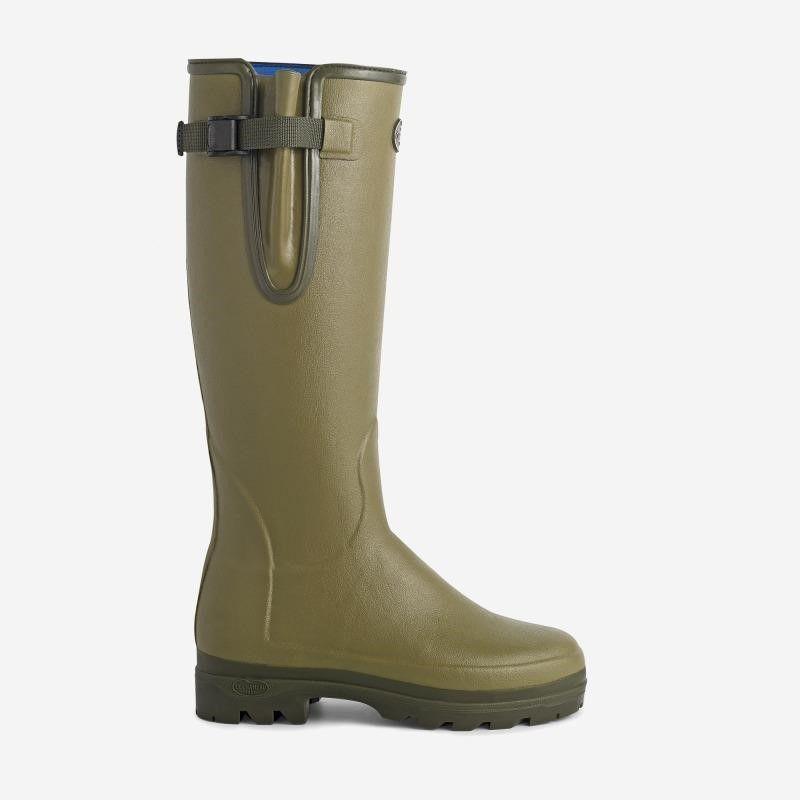 Le Chameau Ladies Vierzonord Neoprene Lined Boots - Vert Vierzon - William Powell