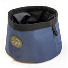 Le Chameau Portable Dog Bowl - Bleu Fonce - William Powell