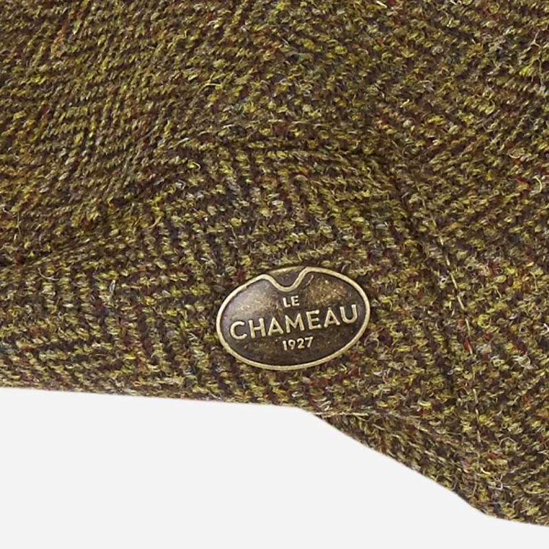 Le Chameau Tweed Flat Cap - Vert Chameau - William Powell