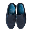 Loake Nicholson Mens Suede Moccasin - Navy Suede - William Powell