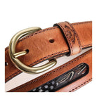 MacKenzie & George Drayton Belt - Chestnut - William Powell