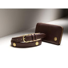 MacKenzie & George Marlborough Belt - Mahogany - William Powell