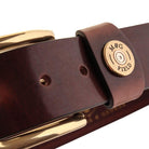 MacKenzie & George Wycombe Belt - Chocolate - William Powell