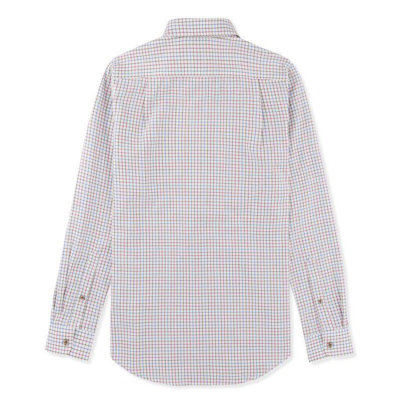 Musto Ladies Country Shirt - Blue Pink Check - William Powell