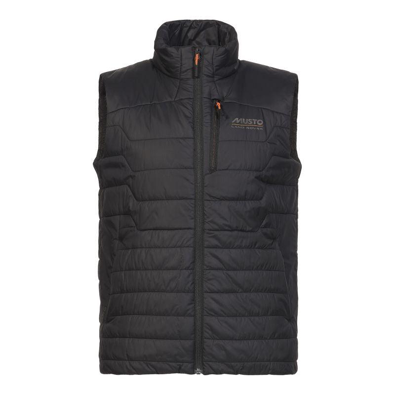 Musto Land Rover Pertex Primaloft Mens Gilet - Black - William Powell