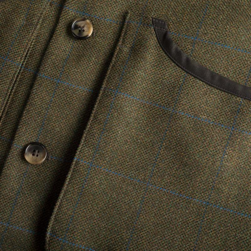 Musto Lightweight Machine Washable Tweed Waistcoat - Cairngorm Tweed - William Powell
