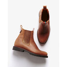 Penelope Chilvers Oscar Ladies Leather Boots - Caramel/Bronze - William Powell