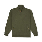 R.M.Williams Wagin 1/4 Zip Mens Fleece - Forest Green - William Powell