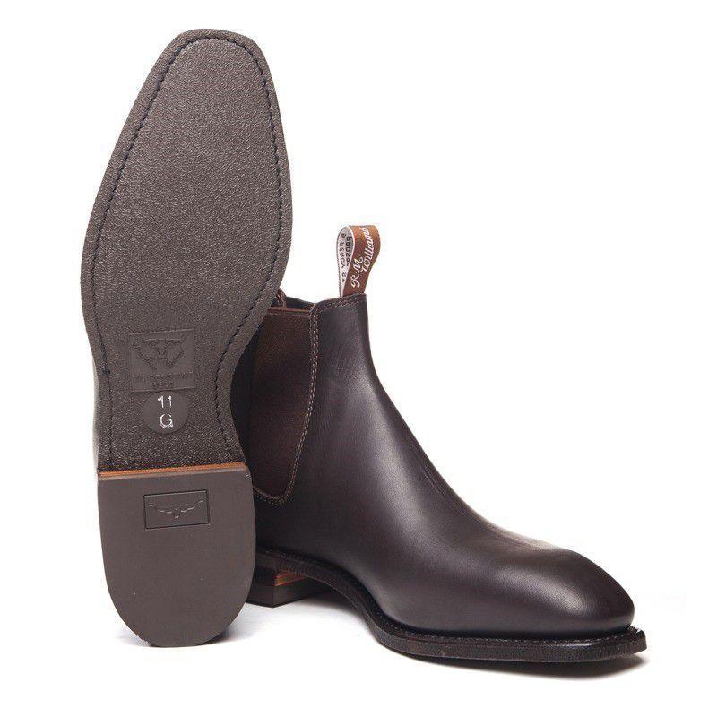 RM Williams Yearling Comfort Craftsman Boot - Chestnut - William Powell