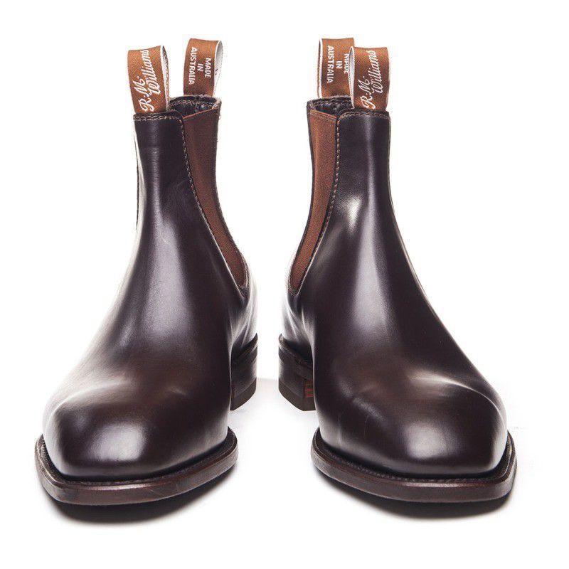 RM Williams Yearling Comfort Craftsman Boot - Chestnut - William Powell