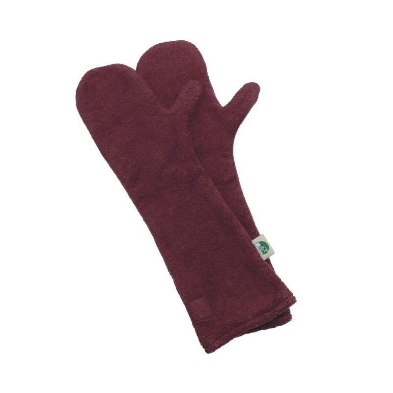 Ruff and Tumble Drying Mitts - Burgundy - William Powell