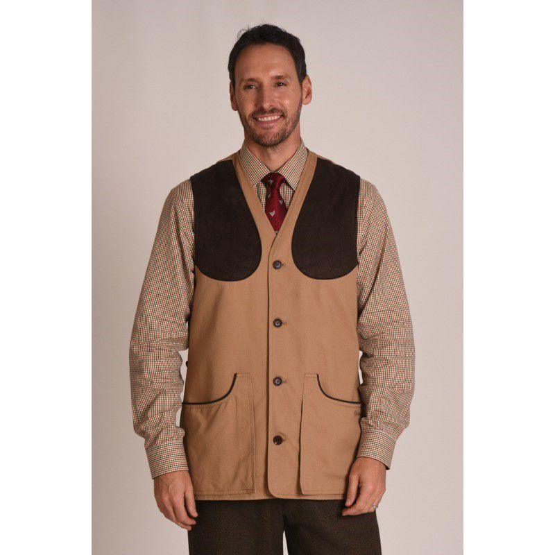 Schoffel All Season Shooting Vest - Camel - William Powell