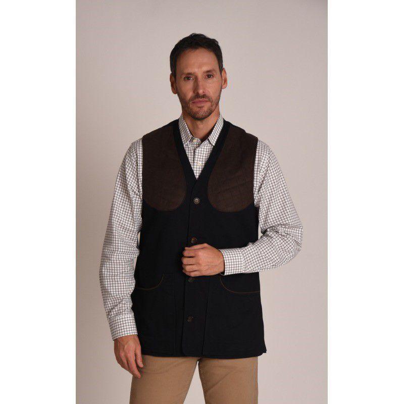 Schoffel All Season Shooting Vest - Navy - William Powell