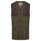 Schoffel All Seasons Mens Shooting Vest - Dark Olive - William Powell