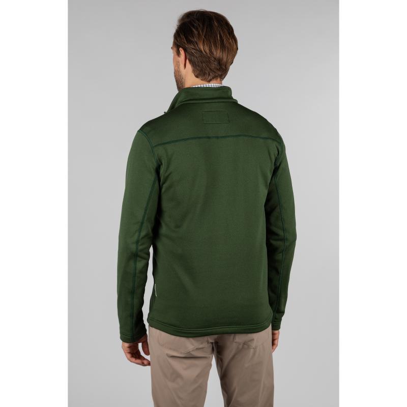 Schoffel Annan Technical 1/4 Zip Mens Top - Loden - William Powell