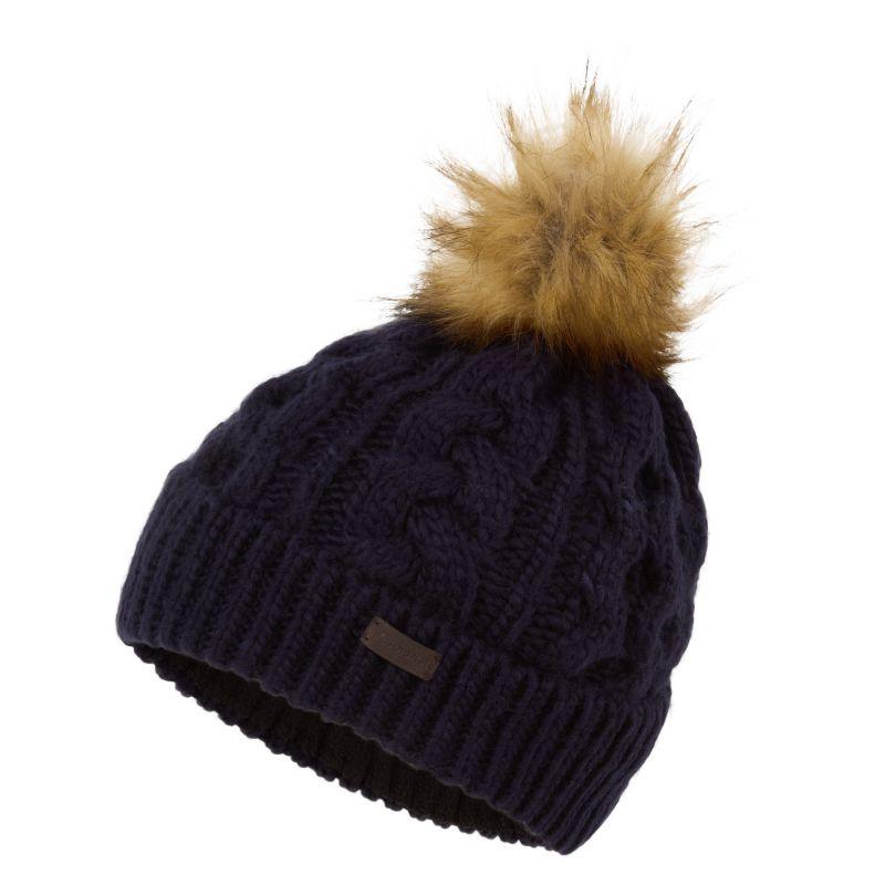 Schoffel Bakewell Ladies Bobble Hat - Navy - William Powell