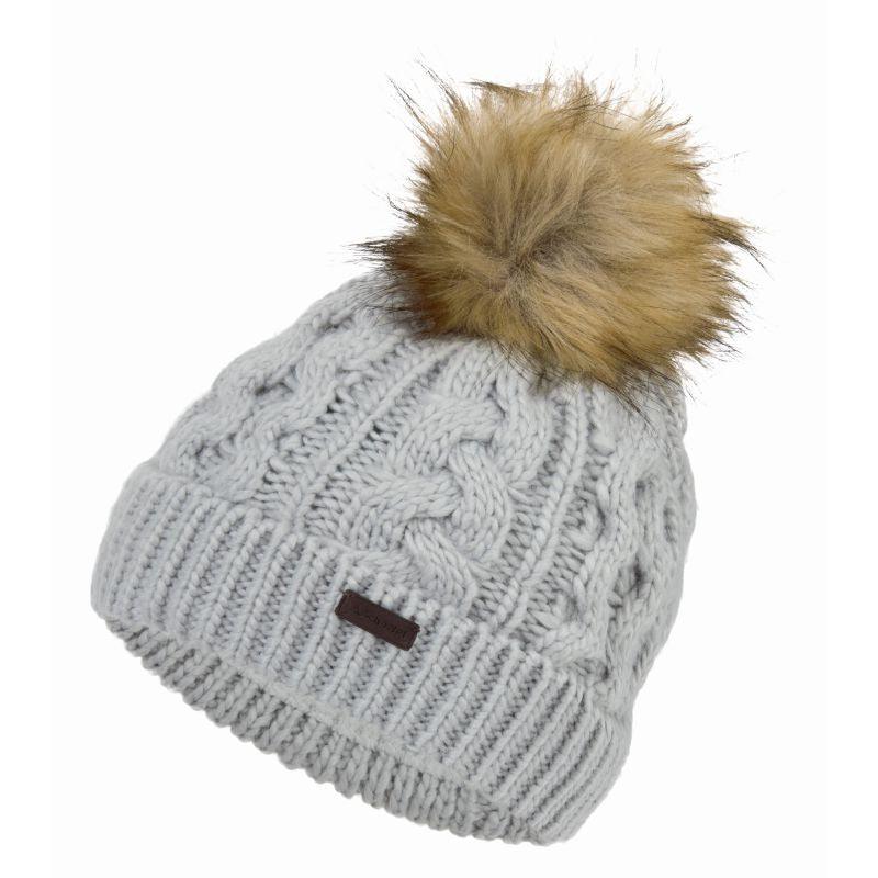 Schoffel Bakewell Ladies Bobble Hat - Silver Grey - William Powell
