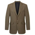 Schoffel Belgrave Tweed Mens Sports Jacket - Loden Green Herringbone Tweed - William Powell