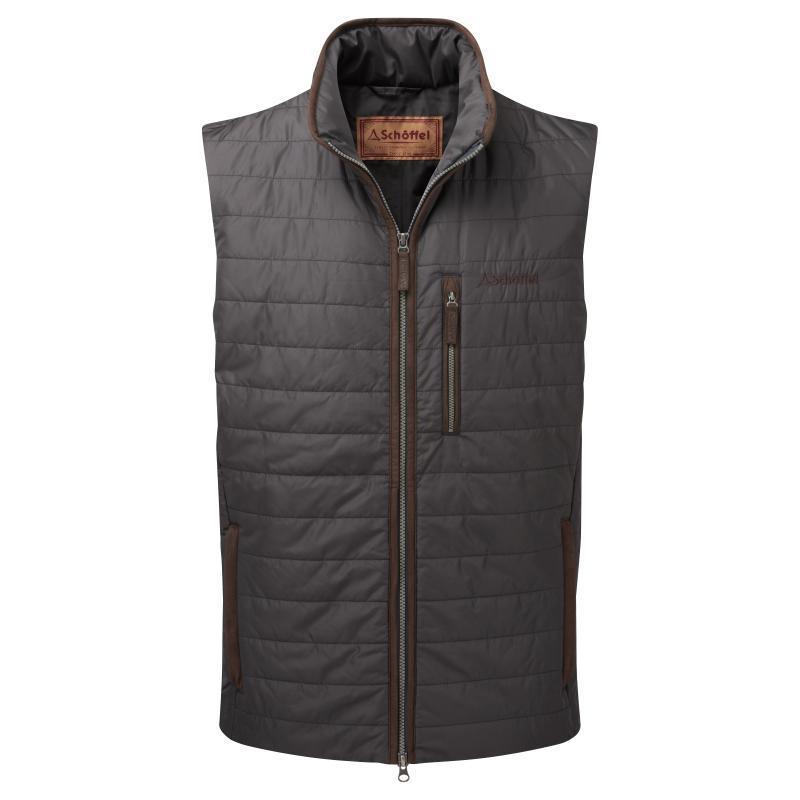 Schoffel Brora Mens Gilet - Charcoal - William Powell